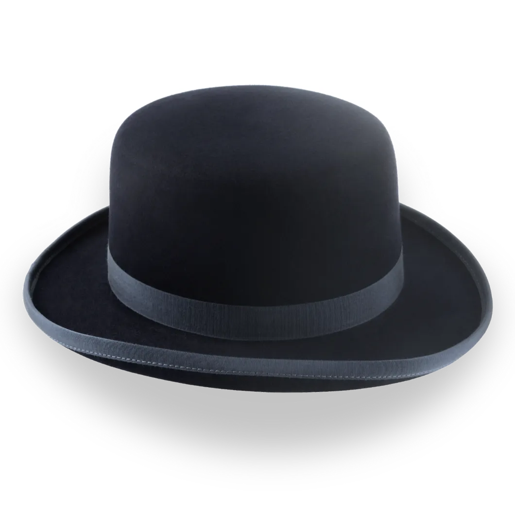 Flat Crown Bowler Hat - The Neptune – Agnoulita Hats