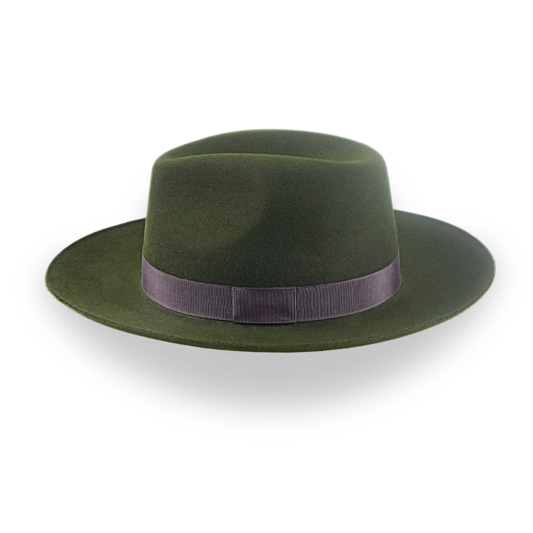 Wide Brim Outback Fedora The Reconnoiter – Agnoulita Hats