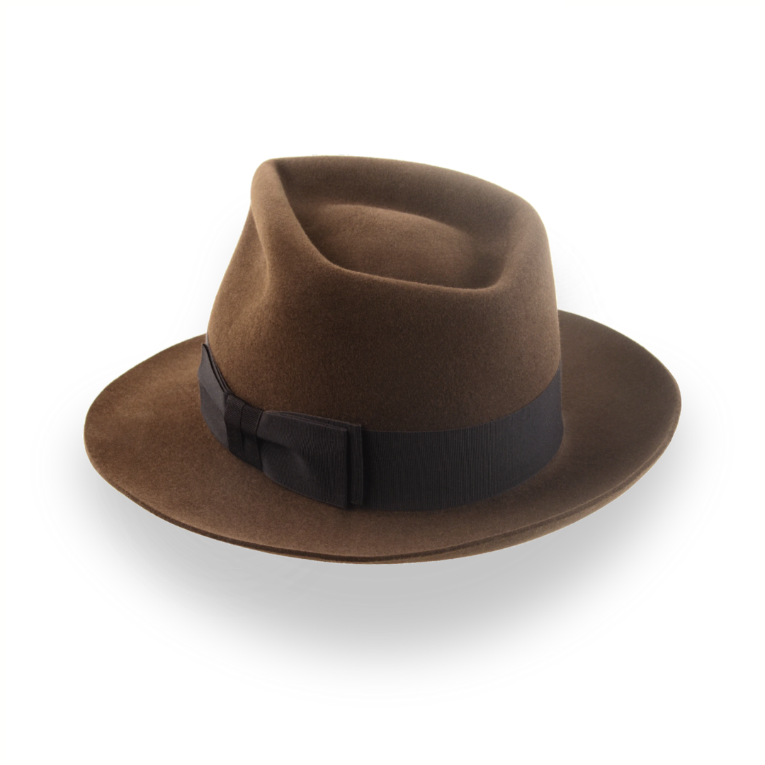 Teardrop Crown Fedora Capitol Exclusive Agnoulita Hats