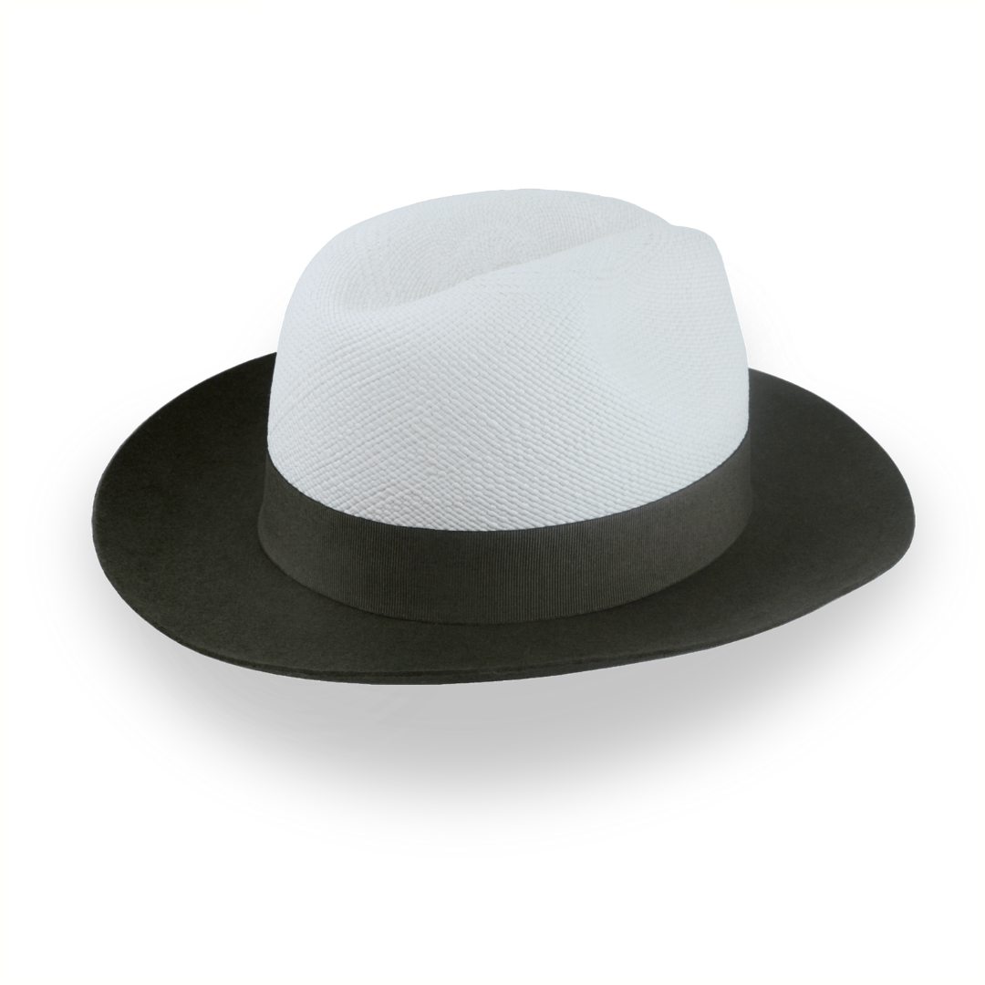 Off White Fedora Hat