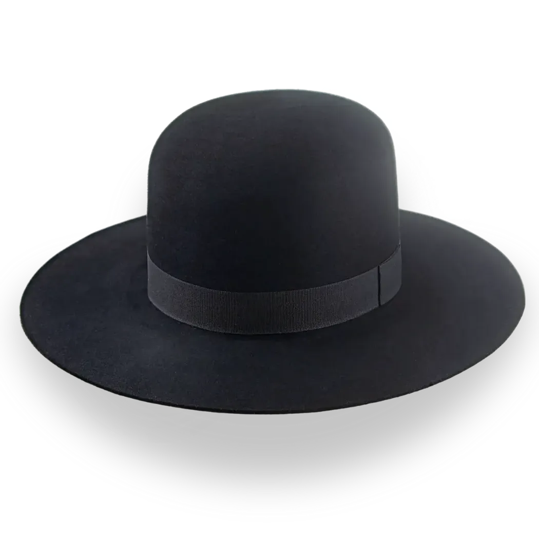 Indian Style Round Top Cowboy Hat | The Billy J - Agnoulita Hats 1 