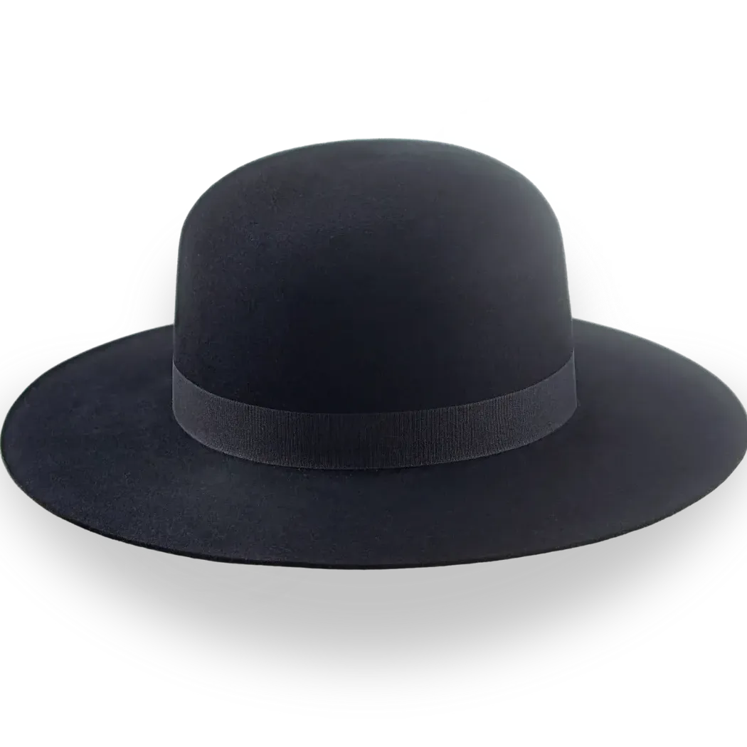 Indian Style Round Top Cowboy Hat | The Billy J - Agnoulita Hats 2 