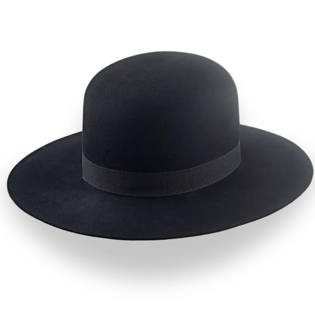 Indian Style Round Top Cowboy Hat | The Billy J - Agnoulita Hats 4 