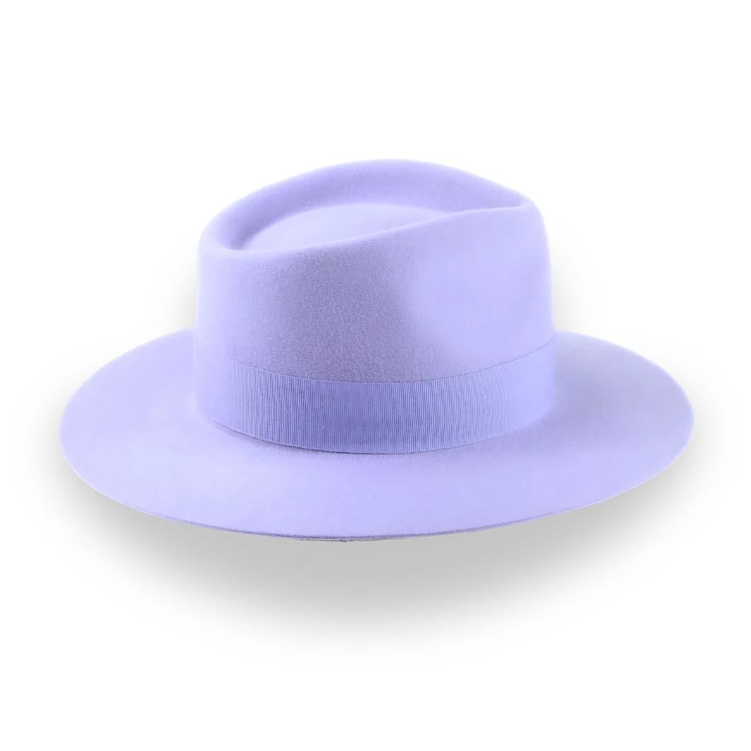 Purple felt hat shop