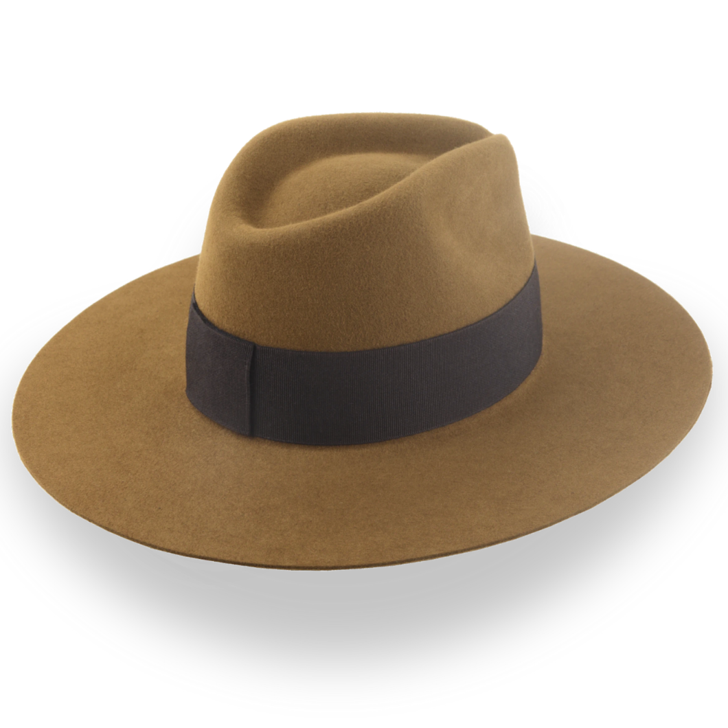 Wide Brim Rancher Fedora Hat The Prairie – Agnoulita Hats