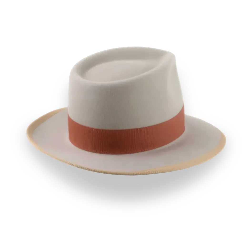 Mens Vintage Charm Fedora Hat with Shark-Gills Hatband | The Pandamator - Agnoulita Hats 4 