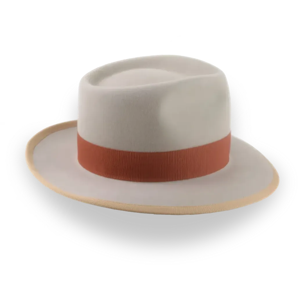 Mens Vintage Charm Fedora Hat with Shark-Gills Hatband | The Pandamator - Agnoulita Hats 5 