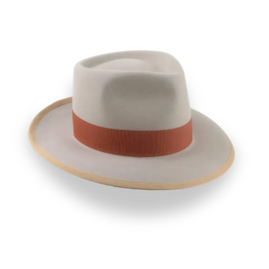 Mens Vintage Charm Fedora Hat with Shark-Gills Hatband | The Pandamator - Agnoulita Hats 6 