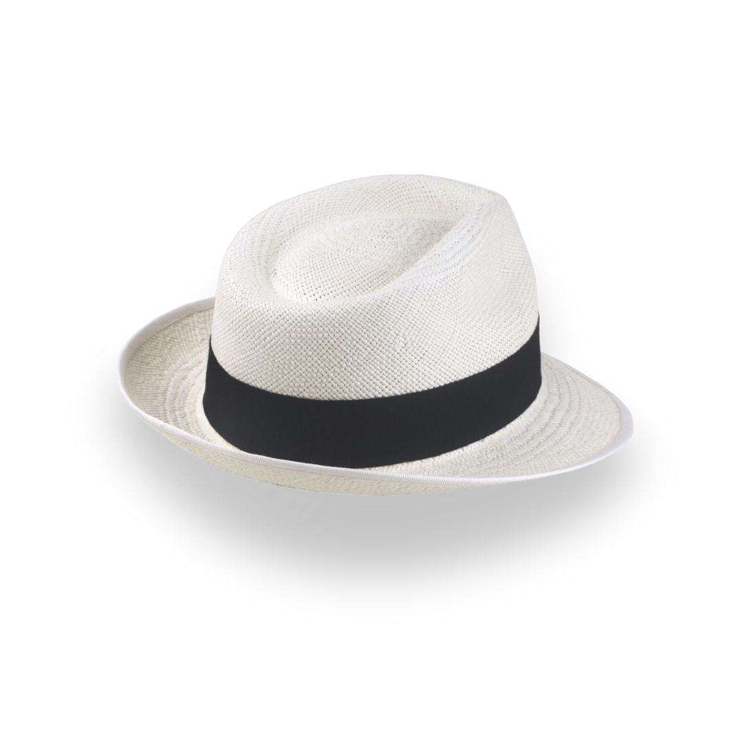 Classic Trilby Panama Hat The Viento – Agnoulita Hats