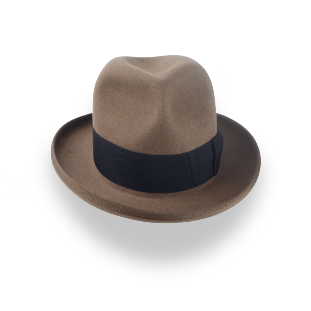 Retro Homburg Hat for Men The Phaeton Agnoulita Hats