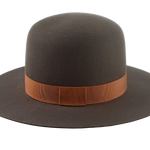 Round Crown Western Style Hat | The CARIBOU | Custom Handmade Hats Agnoulita Hats 2 | Brown, Rabbit fur felt, Round Crown, Western Style