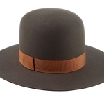 Round Crown Western Style Hat | The CARIBOU | Custom Handmade Hats Agnoulita Hats 3 | Brown, Rabbit fur felt, Round Crown, Western Style