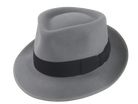 The Gin Joint: Full Hat Displaying Pewter Grey Felt Color | Agnoulita Hats