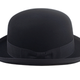 Derby Bowler Hat For Men | The ASCOT | Best Place To Get Custom Hats Agnoulita Hats 2 | Black, Bowler Hat, Rabbit fur felt, Round Crown