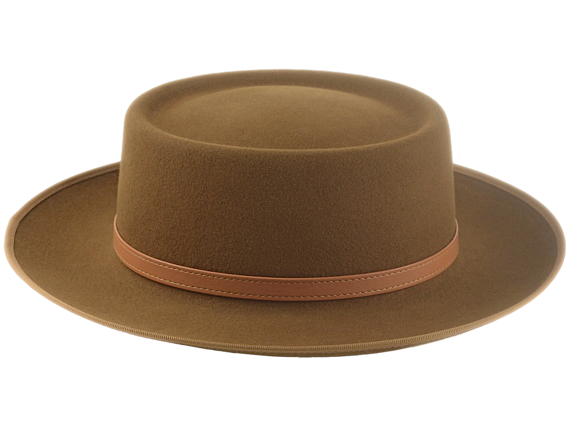 Telescope Crown Fedora | The BISON | Custom Handmade Hat Agnoulita Hats 5 | Brown, fedora, Rabbit fur felt, Telescope, Western Style