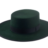 Wide Brim Western Style Hat | The EMERALD | Custom Handmade Hats Agnoulita Hats 1 | Green, Western Style