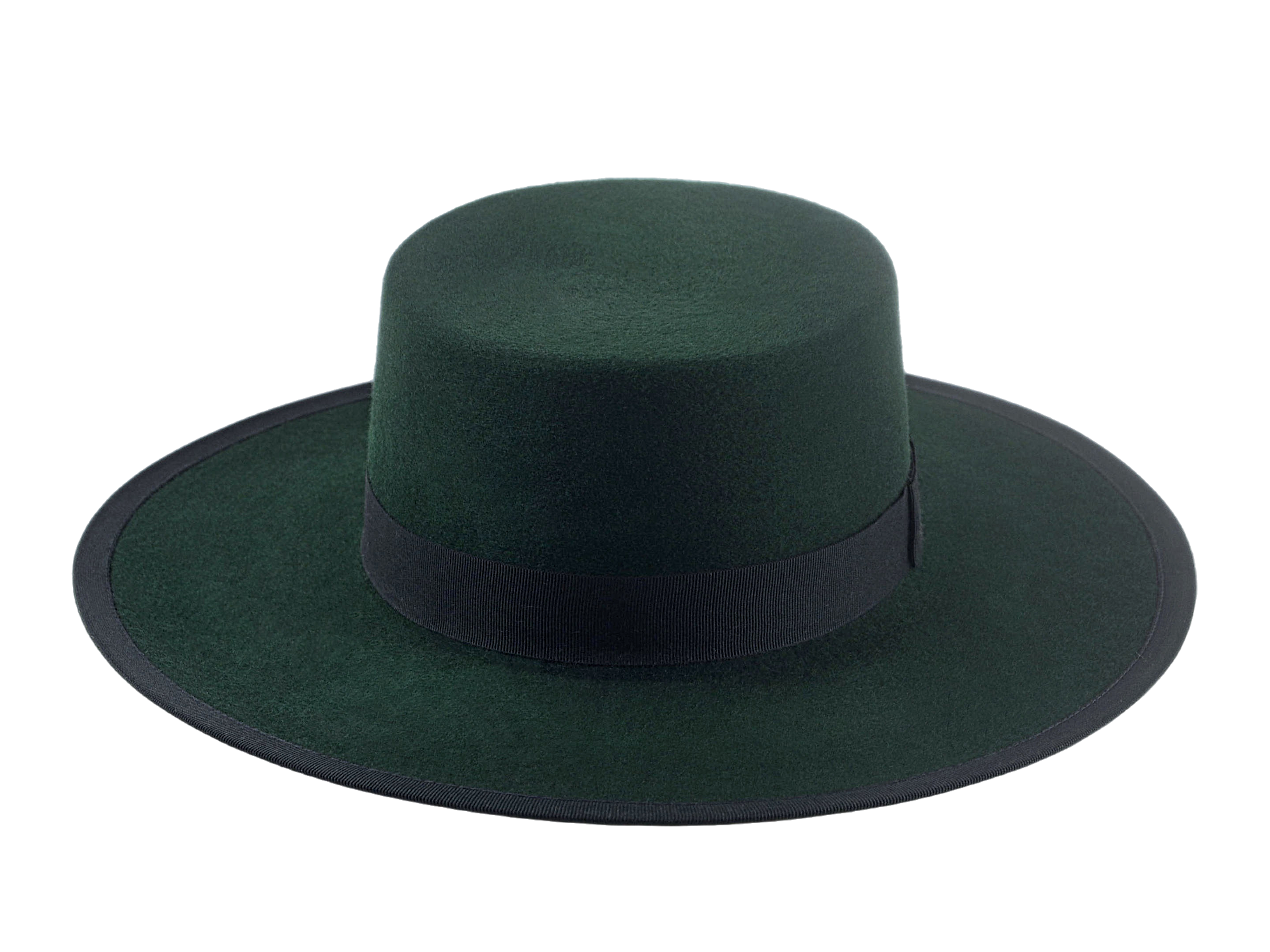 Wide Brim Western Style Hat | The EMERALD | Custom Handmade Hats Agnoulita Hats 6 | Green, Western Style