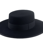 Wide Brim Western Style Hat | The BOLERO | Custom Handmade Hats Agnoulita Hats 1 | Black, Western Style