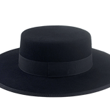 Wide Brim Western Style Hat | The BOLERO | Custom Handmade Hats Agnoulita Hats 2 | Black, Western Style