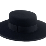 Wide Brim Western Style Hat | The BOLERO | Custom Handmade Hats Agnoulita Hats 3 | Black, Western Style