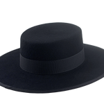 Wide Brim Western Style Hat | The BOLERO | Custom Handmade Hats Agnoulita Hats 4 | Black, Western Style