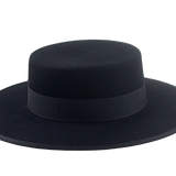 Wide Brim Western Style Hat | The BOLERO | Custom Handmade Hats Agnoulita Hats 5 | Black, Western Style