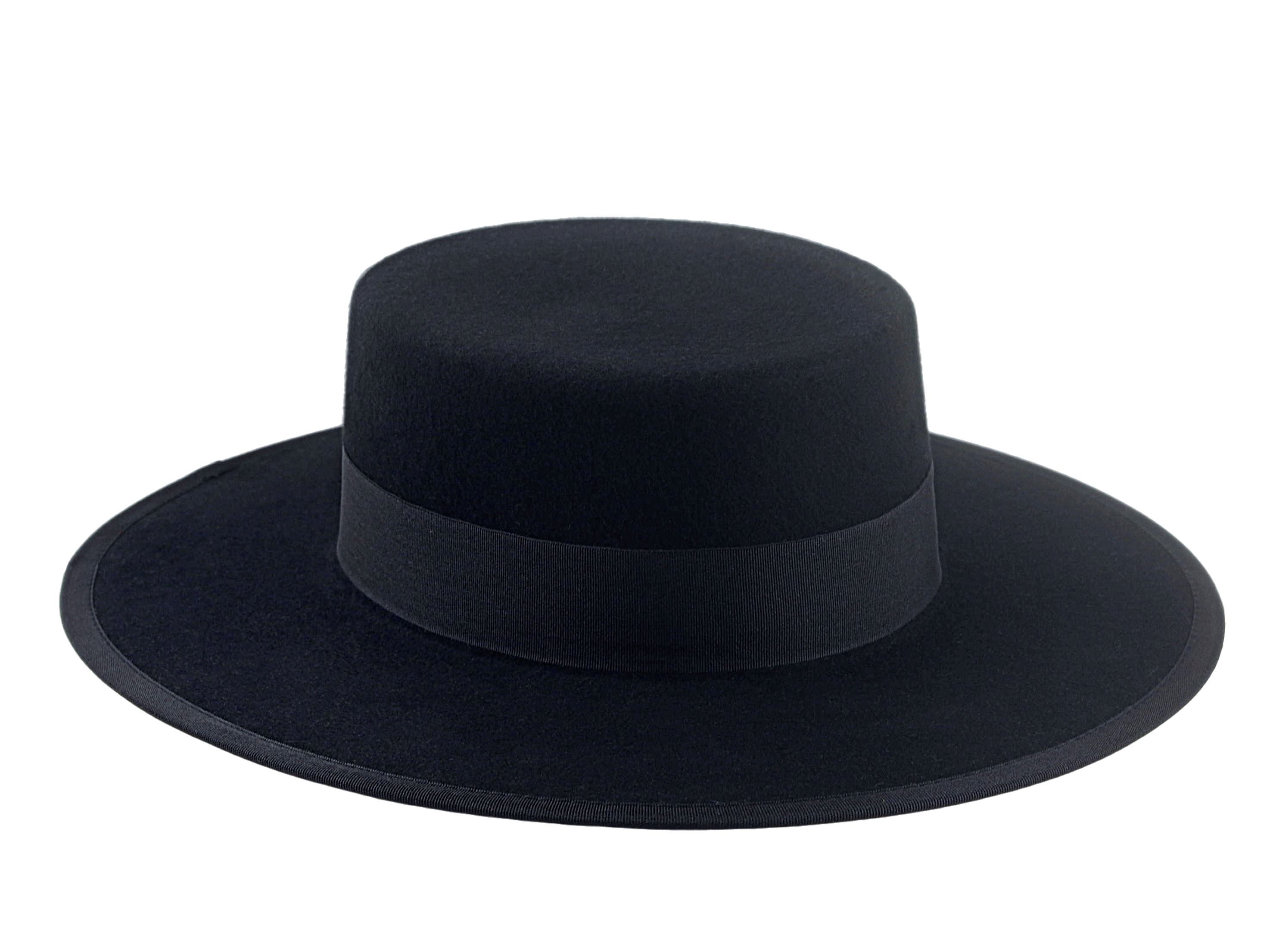 Wide Brim Western Style Hat | The BOLERO | Custom Handmade Hats Agnoulita Hats 6 | Black, Western Style