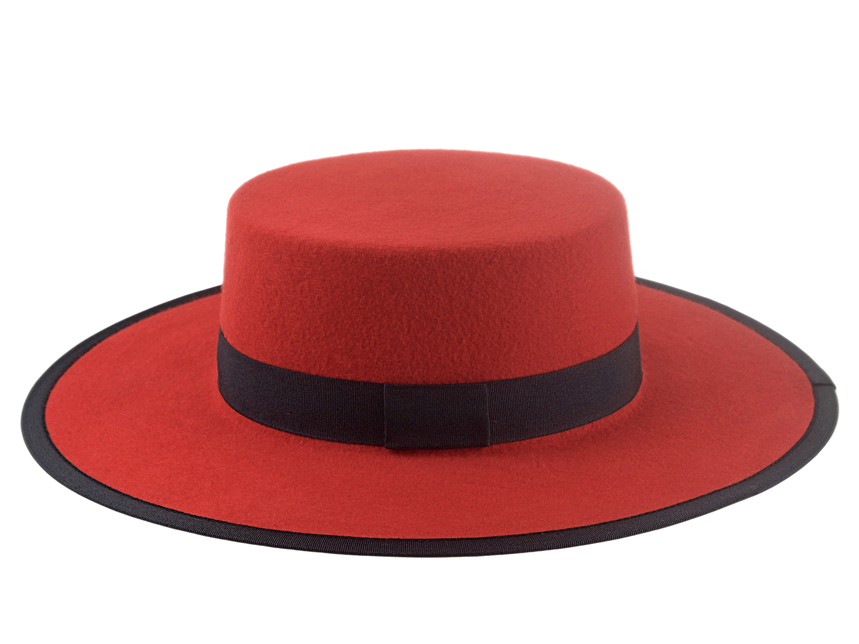 Western Style Bolero Hat | The FIREFLY | Custom Handmade Hats Agnoulita Hats 2 | Red, Western Style