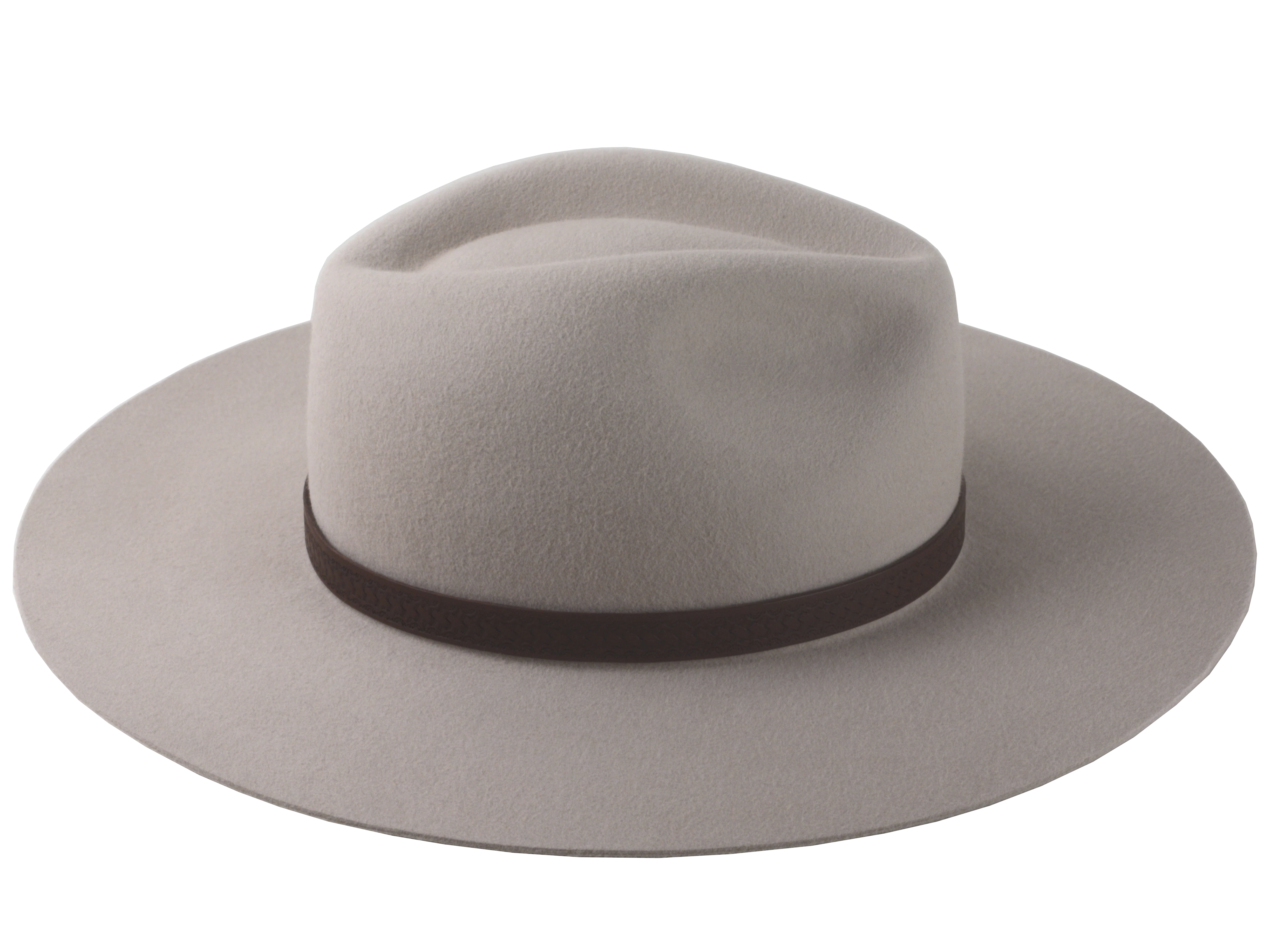 The Cactus: Profile view showcasing the hat's overall silhouette and height | Agnoulita Hats