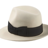 Classic Center Dent Fedora | The CALIBER | Custom Handmade Hats Agnoulita Hats 3 | Center-dent, Men's Fedora, Rabbit fur felt