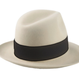 Classic Center Dent Fedora | The CALIBER | Custom Handmade Hats Agnoulita Hats 4 | Center-dent, Men's Fedora, Rabbit fur felt