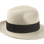 Classic Center Dent Fedora | The CALIBER | Custom Handmade Hats Agnoulita Hats 5 | Center-dent, Men's Fedora, Rabbit fur felt