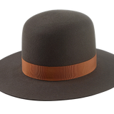 Round Crown Western Style Hat | The CARIBOU | Custom Handmade Hats Agnoulita Hats 4 | Brown, Rabbit fur felt, Round Crown, Western Style