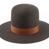 Round Crown Western Style Hat | The CARIBOU | Custom Handmade Hats Agnoulita Hats 6 | Brown, Rabbit fur felt, Round Crown, Western Style