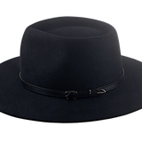 Wide Brim Cowboy Hat | The CENTAUR | Custom Handmade Hats Agnoulita Hats 2 | Black, Rabbit fur felt, Teardrop, Western Style