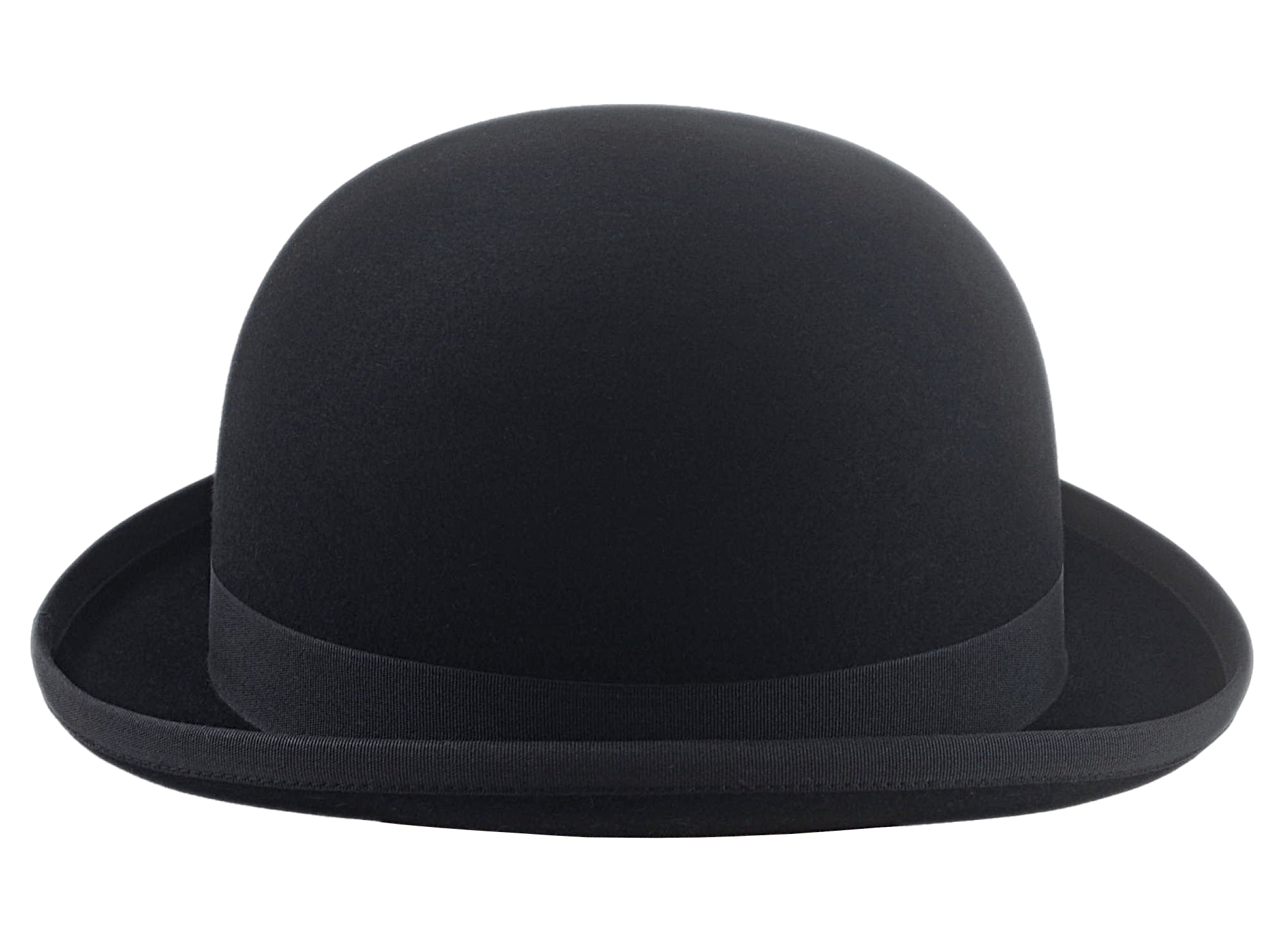 Classic Bowler Hat for Men | The COKE | Custom Handmade Hats Agnoulita Hats 5 | Black, Bowler Hat, Rabbit fur felt, Round Crown