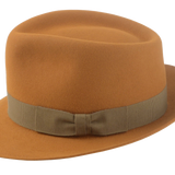The Colombo - Ginger Premium Fur Felt Trilby Fedora Hat  For Men or Women | Agnoulita Quality Custom Hats 2