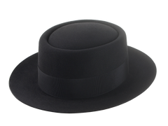 The Cosmo: Illustrating the sleek and refined overall look of the hat | Agnoulita Hats