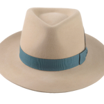 Men's Fedora | The DRAKE | Custom Handmade Hats Agnoulita Hats 6 | Camel, Men's Fedora, Rabbit fur felt, Teardrop