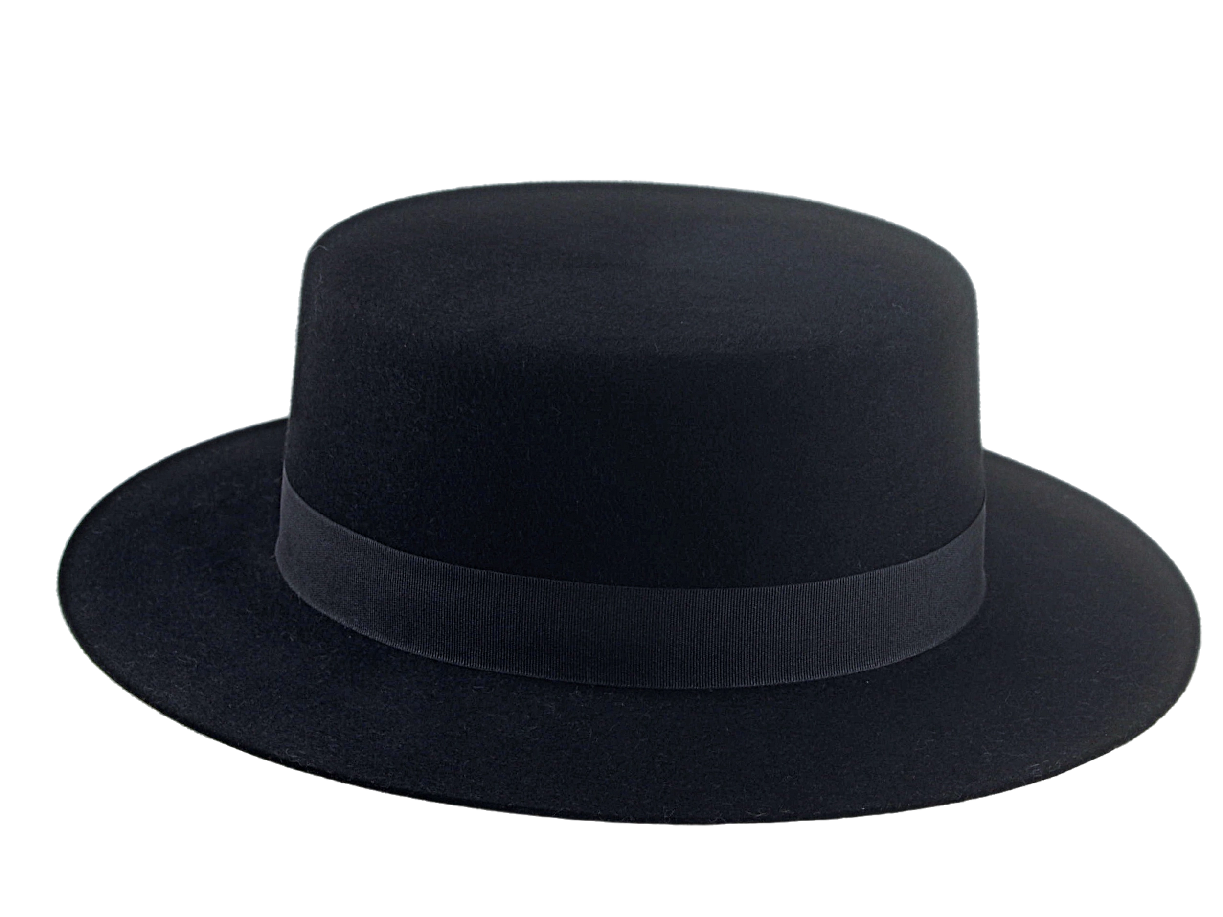 The Drover: Side perspective capturing the structured silhouette and the craftsmanship of the hat | Agnoulita Hats