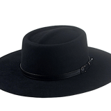 Fur Felt Gamblers Hat | The GAMBLER DELUXE | Custom Handmade Hats Agnoulita Hats 1 | Black, Rabbit fur felt, Telescope, Western Style