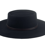 Wide Brim Gamblers Hat | The GAMBLER | Custom Handmade Hats Agnoulita Hats 5 | Black, Telescope, Western Style