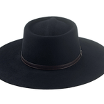 Wide Brim Gamblers Hat | The GAMBLER | Custom Handmade Hats Agnoulita Hats 6 | Black, Telescope, Western Style