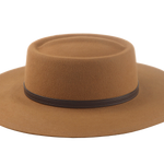 Western Style Gamblers Hat | The GAMBLER DELUXE | Custom Handmade Hats Agnoulita Hats 5 | Burnt Orange, Rabbit fur felt, Telescope, Western Style