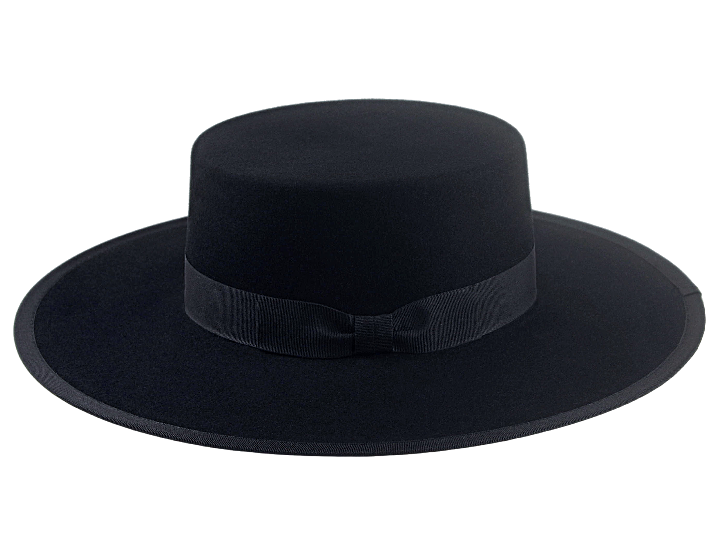 Fur Felt Bolero Hat | The GAUCHO | Custom Handmade Hats Agnoulita Hats 2 | Black, Rabbit fur felt, Western Style