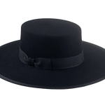 Fur Felt Bolero Hat | The GAUCHO | Custom Handmade Hats Agnoulita Hats 3 | Black, Rabbit fur felt, Western Style