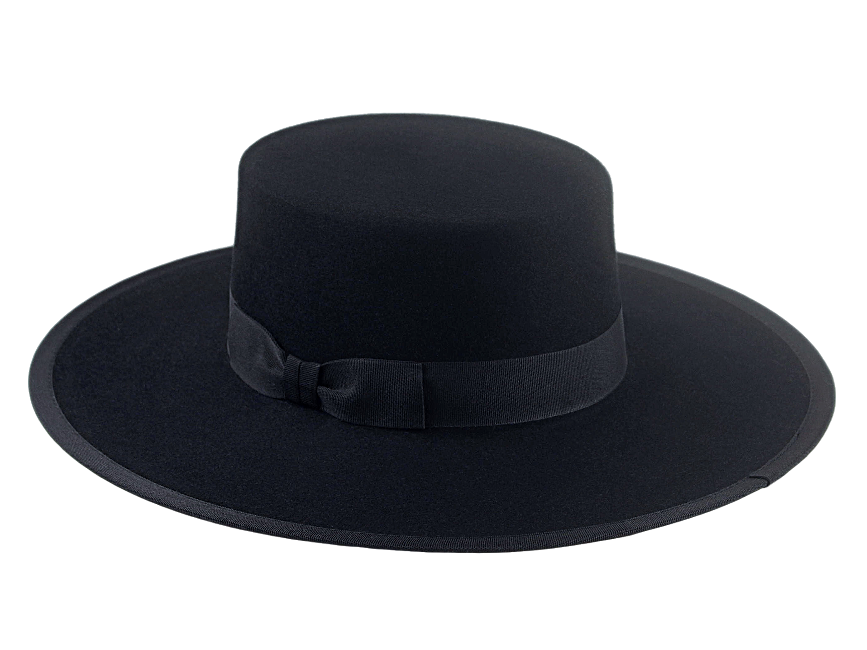 Fur Felt Bolero Hat | The GAUCHO | Custom Handmade Hats Agnoulita Hats 3 | Black, Rabbit fur felt, Western Style