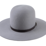 The LIVAJA | Agnoulita Custom Handmade Hats Agnoulita Hats 6 | Pewter Grey, Round Crown, Western Style
