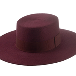 The MESTIZO | Custom Handmade Agnoulita Hats 1 | Burgundy, Western Style
