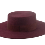 The MESTIZO | Custom Handmade Agnoulita Hats 2 | Burgundy, Western Style